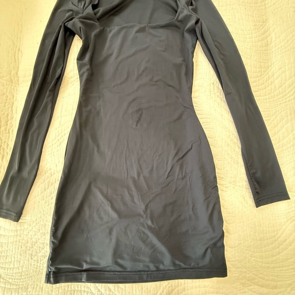 PRINCESS POLLY Elegant Black Long Sleeve Dress - Picture 4 of 10